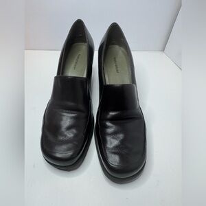 Naturalizer Brown Leather Heels Size 10W